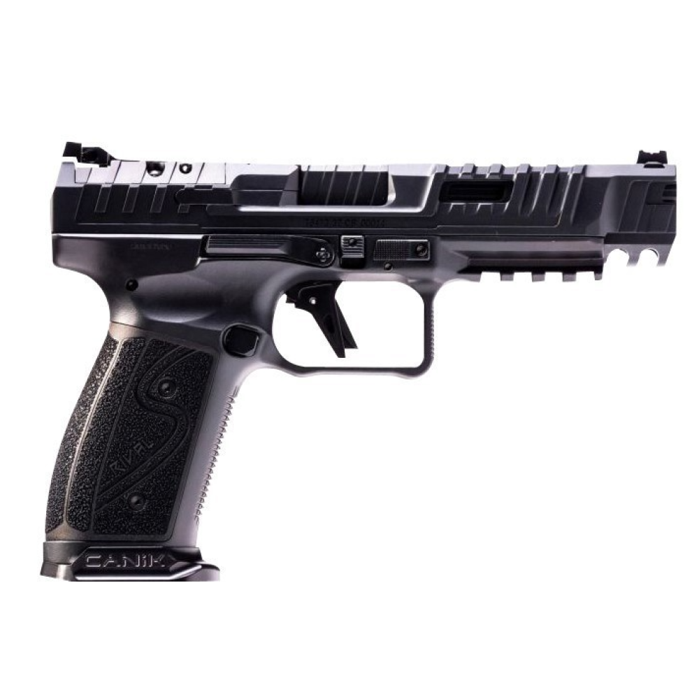 Canik Sfx Rival-S, 9mm, 5" Barrel, Optic Ready, Dark Side 2-18rd Mags