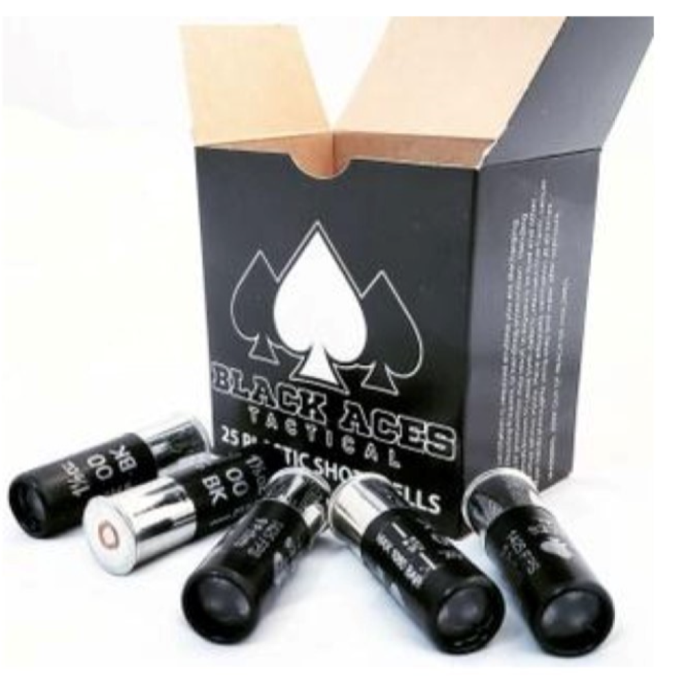 Black Aces Tactical Double 00 Buckshot 250 SHELLS BAT-00-1425 702