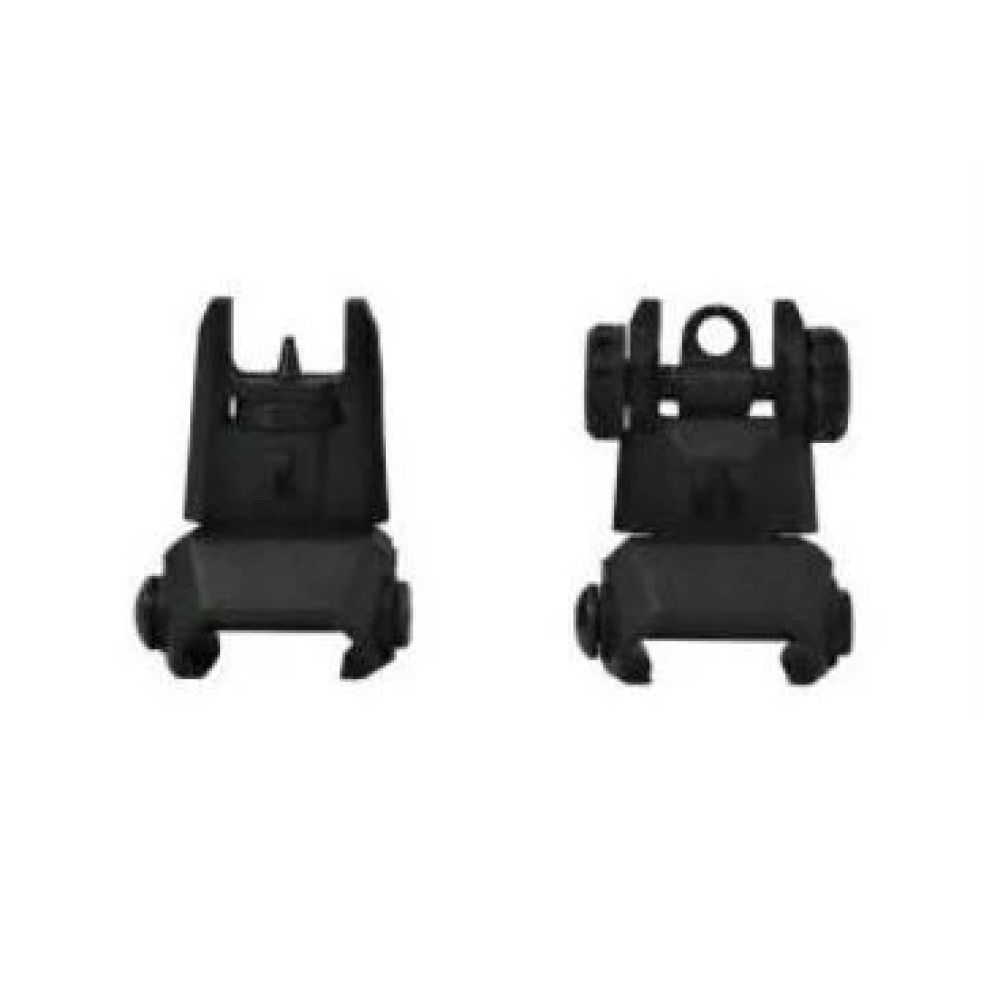 ATI TACTICAL FLIP UP FRONT & REAR BACK UP SIGHT POLYMER
