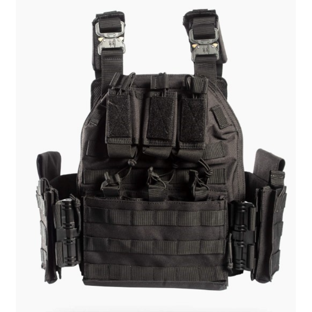 Guard Dog Body Armor Shepard Quick Release Black Plate Carrier