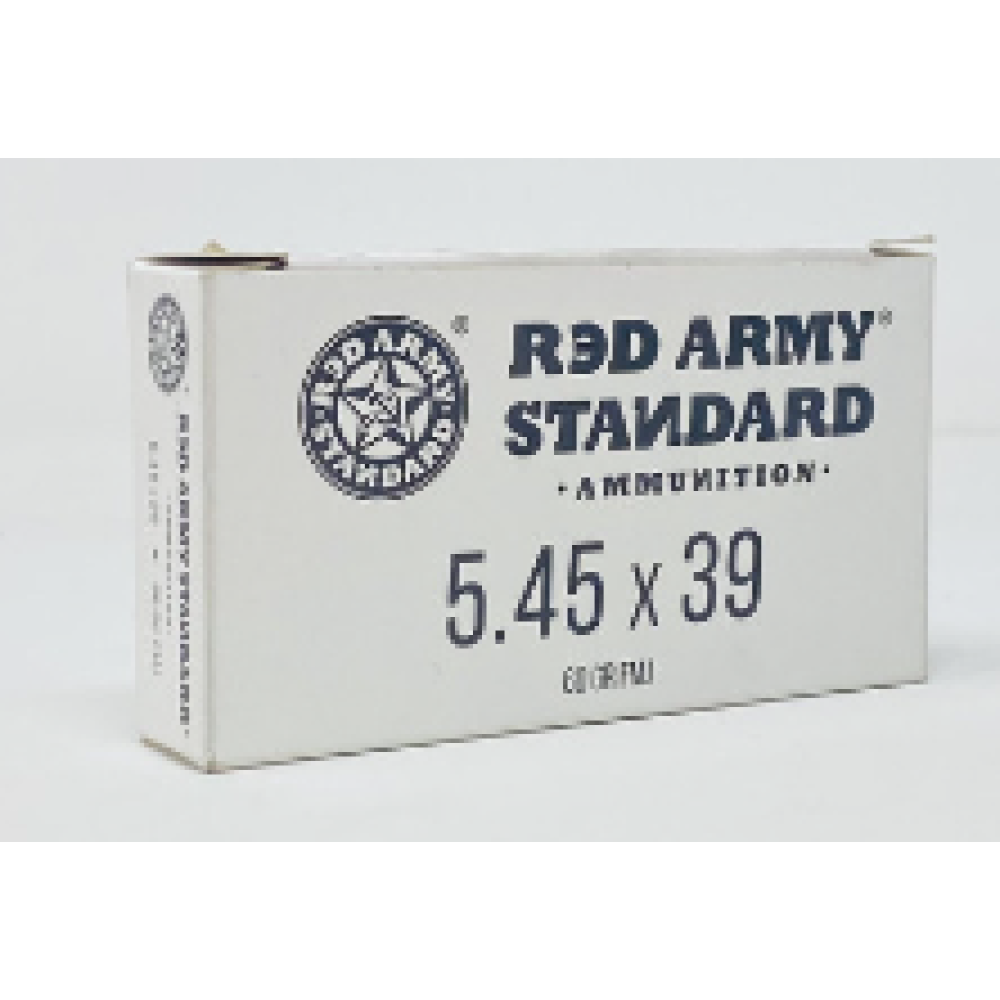 Century Red Army Standard 5.45x39 Ammunition AM3372 60 Grain FMJ