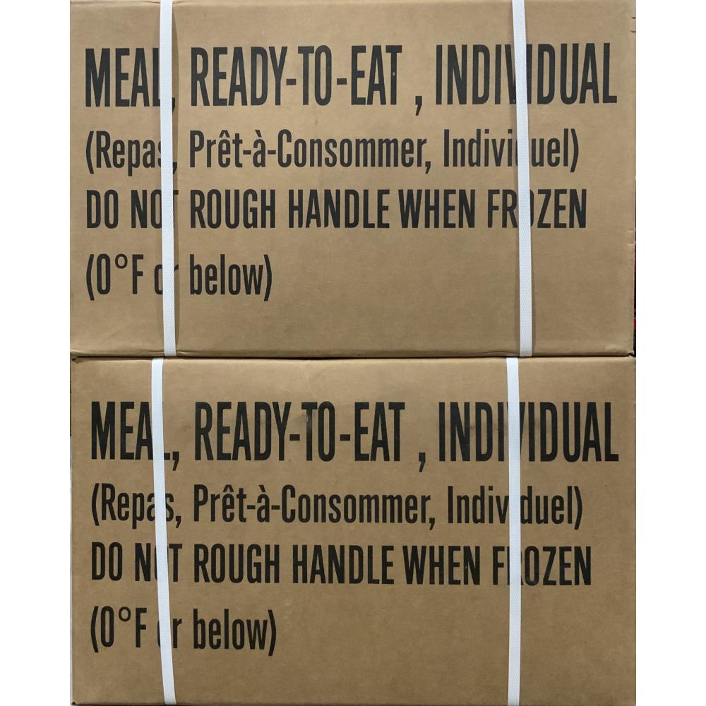 Sopackco 12ct (x2) US Military Surplus MRE Meals Ready to Eat 2021 A/B Case Menus 1-12 / 13-24