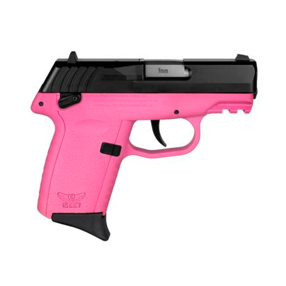 SCCY CPX-1 Handgun 9mm Luger 10rd Magazine 3.1" Barrel External Safety Only Black Slide/Pink Frame SCCY CPX-1 Handgun 9mm Luger 10rd Magazine 3.1" Barrel External Safety Only Black Slide/Pink Frame