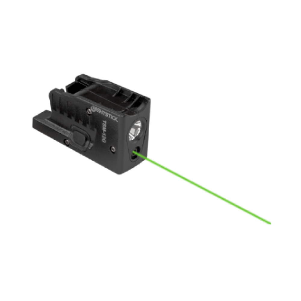 Nightstick Subcompact Weapon Light w/Green Laser, GLOCK 26/27/33