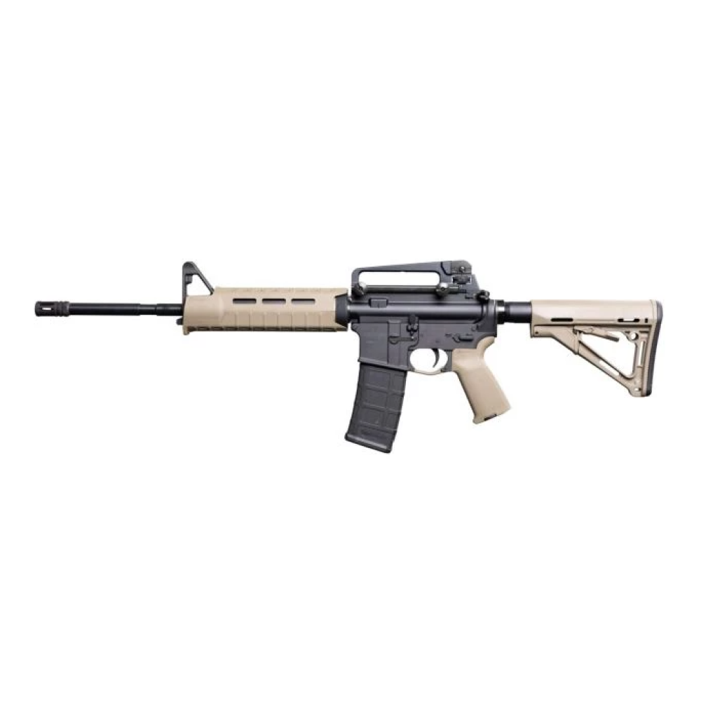 Bushmaster M4 Patrolman's MOE AR15 Rifle - FDE | 5.56NATO | 16" Barrel | Magpul MOE Furniture Bushmaster M4 Patrolman's MOE AR15 Rifle - FDE | 5.56NATO | 16" Barrel | Magpul MOE Furniture