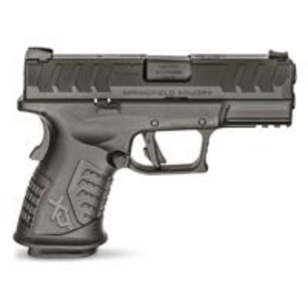 Springfield XD-M Elite, 9mm, 3.8" Barrel Compact, Black,OSP/Hex Dragonfly, 14 Rounds