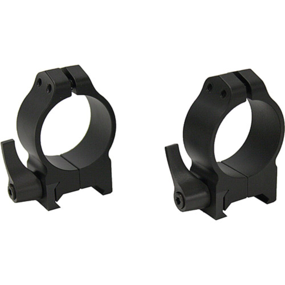 Warne Maxima Vertical Ring Set Quick Detach For Rifle Maxima/Weaver/Picatinny Medium 30mm Tube 214LM