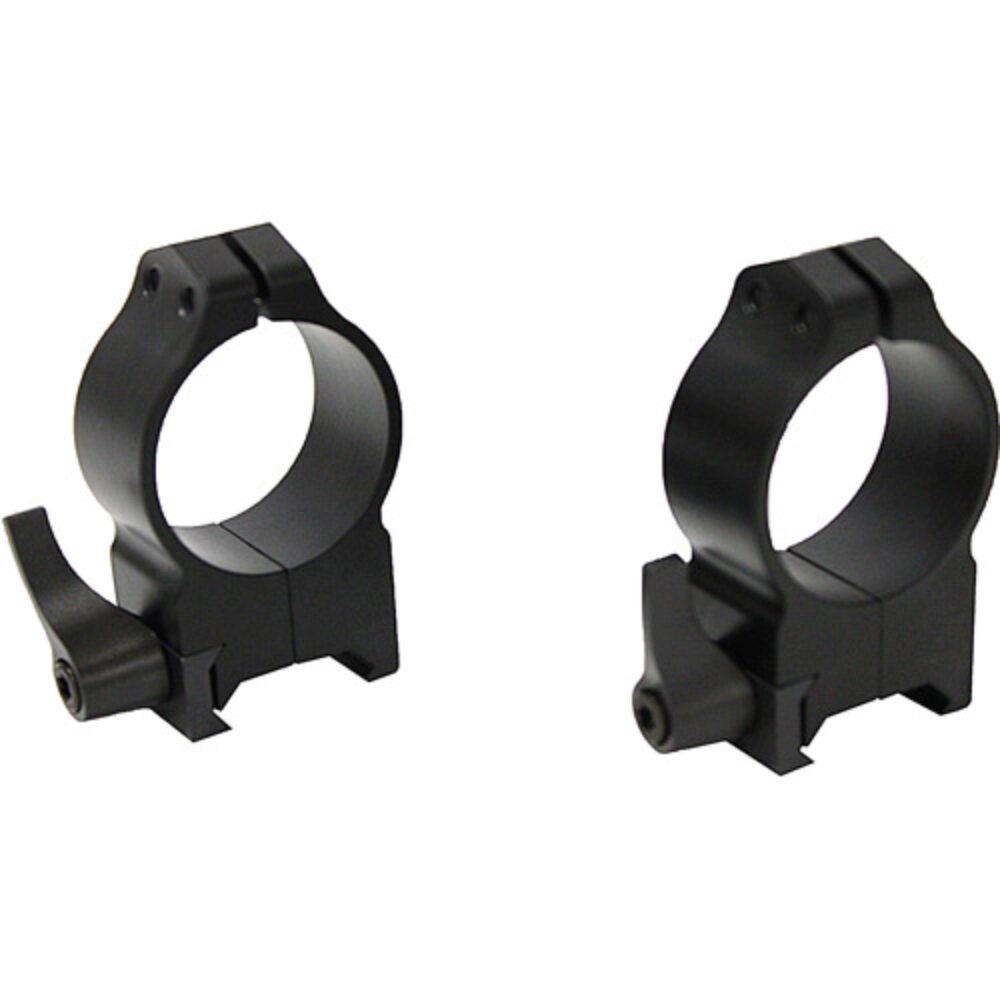 Warne Maxima Vertical Ring Set Quick Detach For Rifle Maxima/Weaver/Picatinny High 30mm Tube 215LM