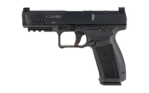 Canik HG6595N Mete SFT 9mm Luger 18+1/20+1 4.46 Black Match Grade Barrel, Black Nitride Optic Ready/Serrated Steel Slide, Black Polymer Frame w/Picatinny Rail, Black Polymer Grips Right Hand