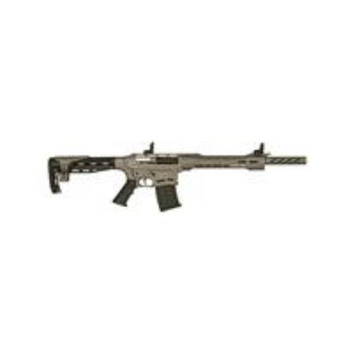 Howa CBOSS2512TG Boss-25  12 Gauge 3 5+1 (2) 18.75 Chrome-Lined Threaded Barrel, Tungsten Gray Rec, Synthetic Stock w/Adjustable Comb, Muzzle Brake, Textured Grip Forend, Flip Up Sights, 5 Chokes