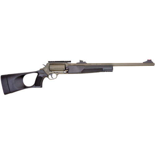 Rossi SCJT4510B Circuit Judge  45 Colt (LC) Caliber or 410 Gauge with 5rd Capacity, 18.50 Barrel, Moss Green Cerakote Metal Finish & Black Fixed Thumbhole Stock Right Hand (Full Size)