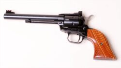 Heritage Mfg RR22MB6AS Rough Rider  22 LR 22 WMR 6 Shot 6.50 Black Barrel, Cylinder & Frame, Cocobolo Grips