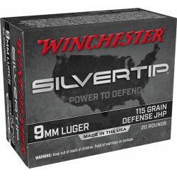 WINCHESTER SILVERTIP 9MM JHP