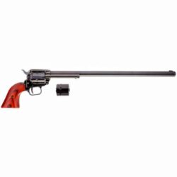 Heritage Mfg RR22MB16 Rough Rider  22 LR 22 WMR 6 Shot 16 Black Barrel, Cylinder  & Zamak Frame, Cocobolo Grips