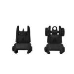ATI TACTICAL FLIP UP FRONT & REAR BACK UP SIGHT - POLYMER