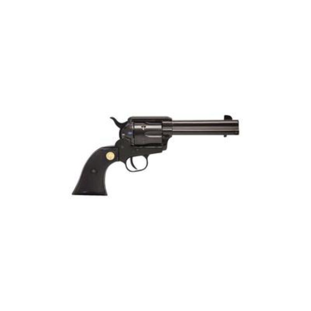 Chiappa Firearms 340250 SAA 1873  22 LR 6 Shot 4.75 Blued Barrel, Cylinder & Frame Black Plastic Grips