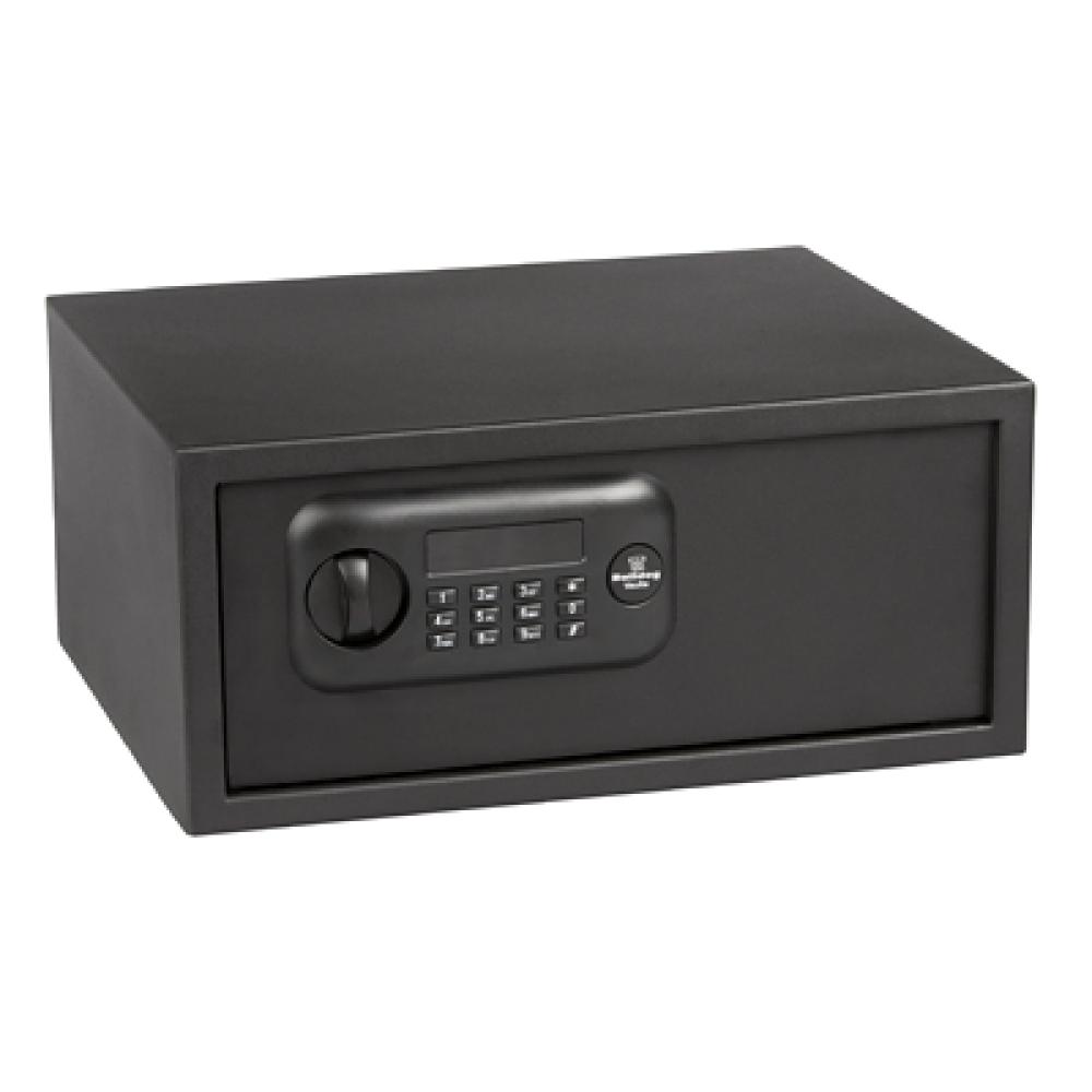 Bulldog Cases, Pistol Vault, 17"X15"X8", Digital Lock, Standard Digital Lap Top Style Safe, Black