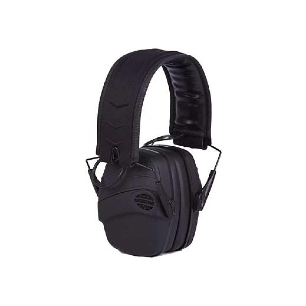PRO EARS RIFLEMAN TAC EAR MUFF ELECTRONIC PADDED NRR 25 BLACK