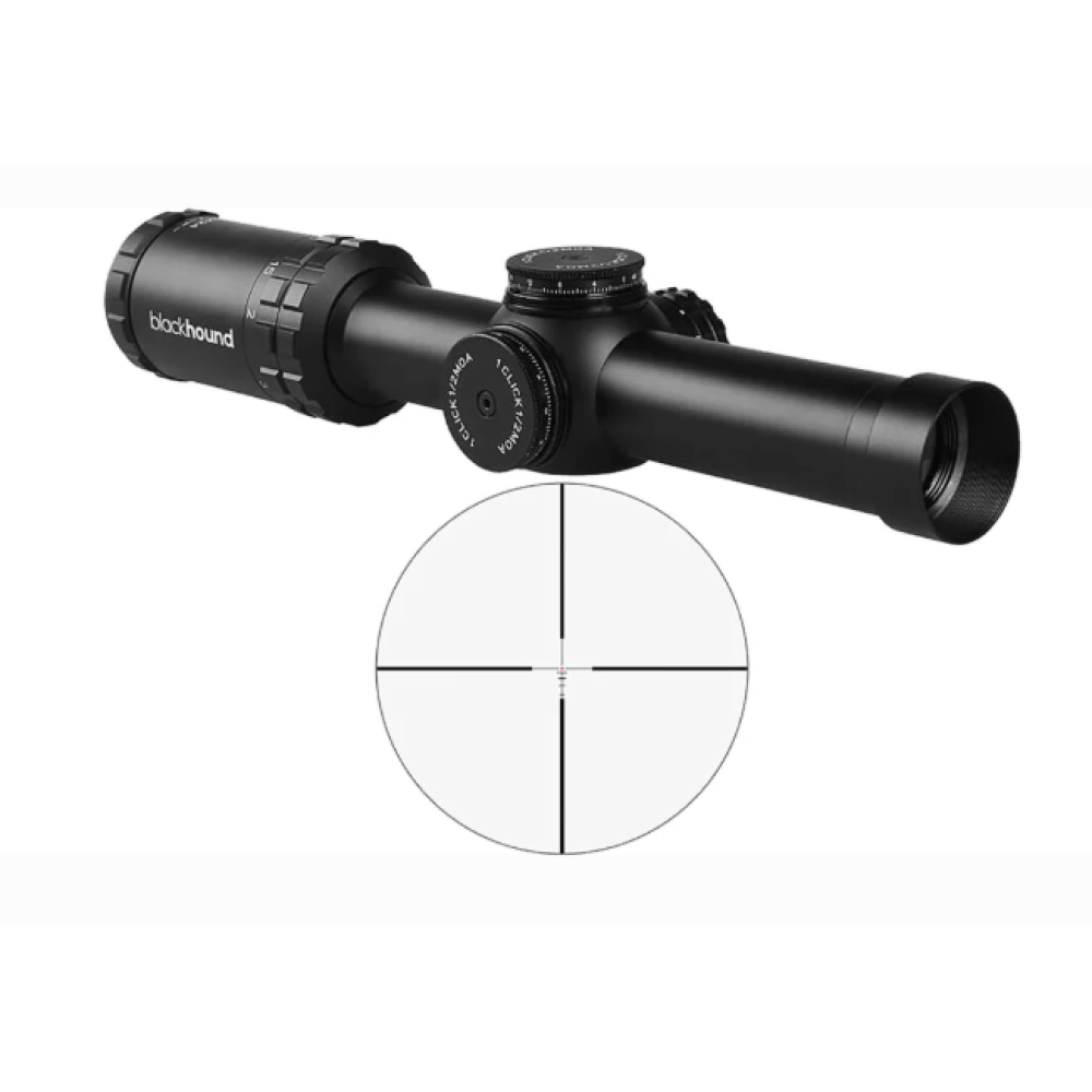 BLACKHOUND 1-6X24MM 30MM SFP SCOPE