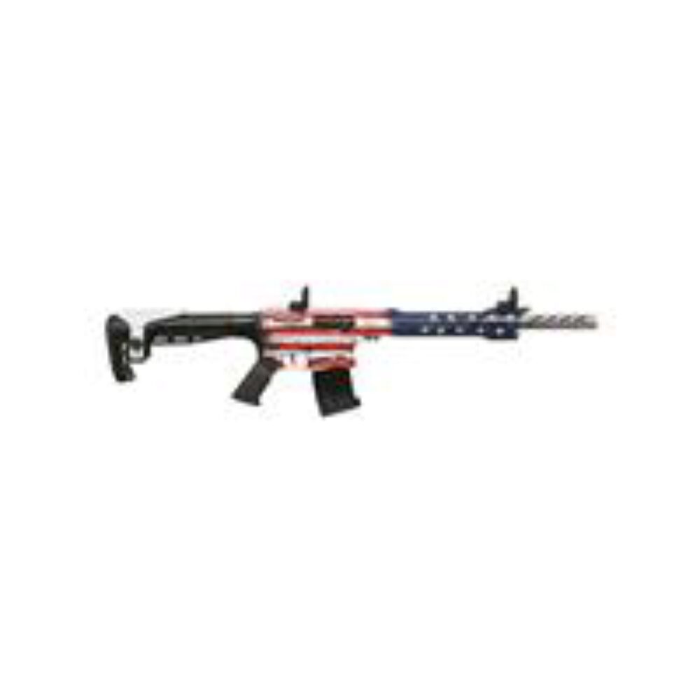Citadel CBOSS2512USA Boss-25  12 Gauge 3 18.75 5+1 American Flag Cerakote Rec/Barrel Black Fixed Adjustable Comb Stock Right Hand