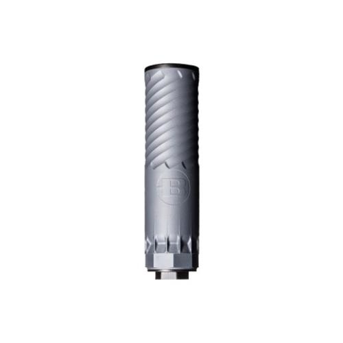 Berger Bullets Ti-30, Suppressor, .30 Cal, Titanium Construction, Cerakote Finish, Gray, Closed and Vented Endcap Included BTi-30G