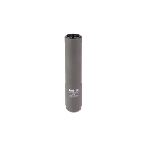 Odin Works, Trail 22, Suppressor, 22LR, 7075 Aluminum Construction, Matte Finish, Black, 1/2X28 Direct Thread, 3.7oz Weight