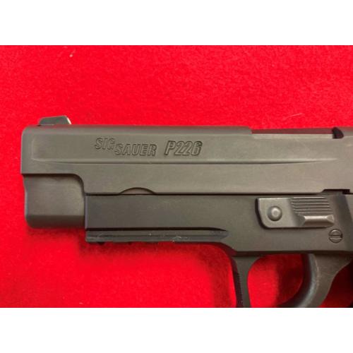 USED SIG SAUER P226R NITRON W/ 3 MAGAZINES