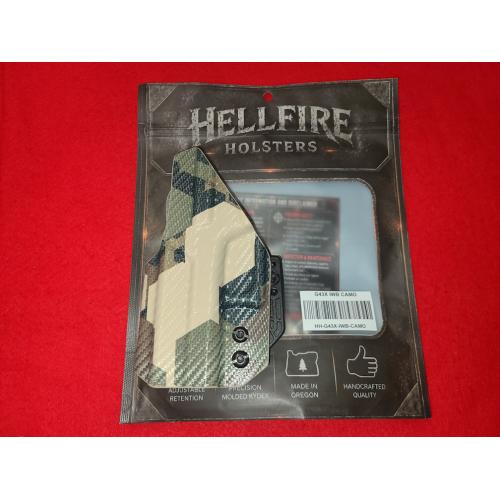 HELLFIRE HOLSTERS Glock 43X IWB Camo