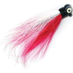 MACK'S 1/4 HAIR JIG RED/WHITE