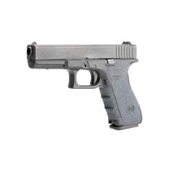 Hogue, Wrapter Grit Adhesive Grip, Matte Finish, Black, For Glock 19 Gen 1-2