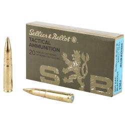 Sellier & Bellot SB300BLKSUBA Rifle  300 Blackout 200 gr Full Metal Jacket Subsonic (FMJSB)