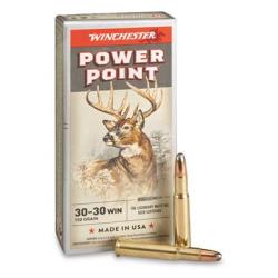 Winchester Ammunition, Super-X, 30-30, 150 Grain, Power Point, 20 Round Box