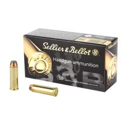 Sellier & Bellot SB44A Handgun Target 44 Rem Mag 240 gr Soft Point (SP) 50 Per Box/ 12 Cs