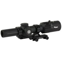 Sig Sauer, Tango MSR, Rifle Scope, 1-8X24mm Second Focal Plane, 30mm Maintube, MSR-BDC8 Illuminated MOA Reticle, Black, Includes ALPHA-MSR Cantilvered
