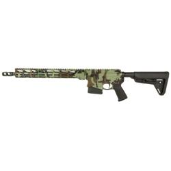 Ruger SFAR, Small-Frame Autoloading Rifle, Semi-automatic Modern Sporting Rifle, 308 Winchester/762NATO, 16.1 Threaded Barrel, 1:10 RH Twist, 5/8X24 Thread Pattern, Type II Hard-Coat Anodized M81 Woodland Finish Upper, Lower and Handguard, Magpul MOE