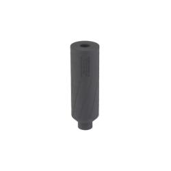BANISH, Banish 9K, 9MM, Titanium Construction, Cerakote Finish, Black, Direct Thread 1/2x28