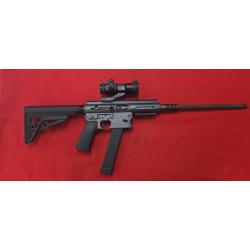 USED 1ST GENERATION TNW FIREARMS AERO SURVIVAL RIFLE, MULTI CALIBER 45 ACP, 10MM, 460 ROW, ONE .45 ACP 24 RND MAGAZINE