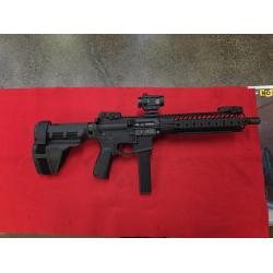 USED Spike Tactical ST-9 Semi Auto Pistol w/ Red dot and 3 Mags