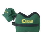 Caldwell 939333 DeadShot  Prefilled Dark Green 600D Polyester Front and Rear Bag