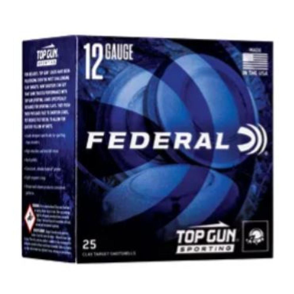 FEDERAL TOP GUN 12GA 2-3/4 #8 25/250