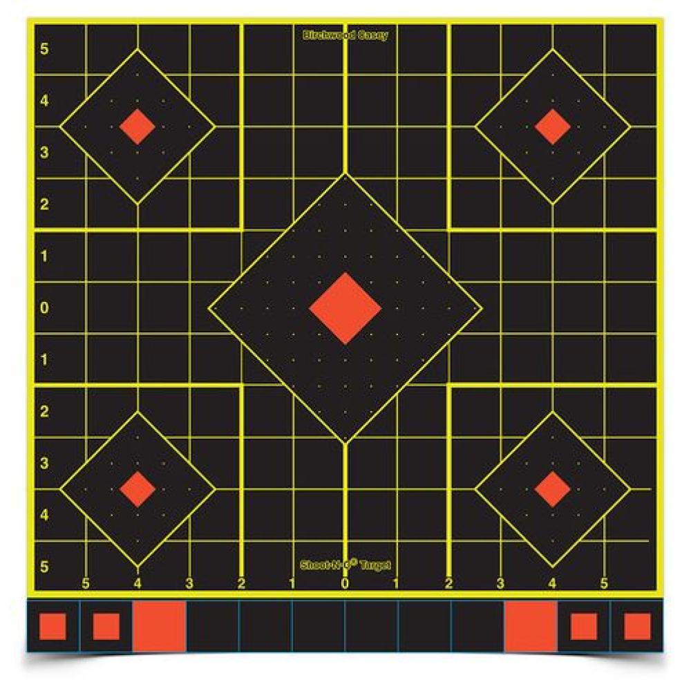 Birchwood Casey Shoot N C 12" Sight n See 5 PK