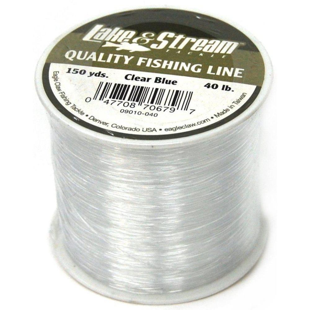 ECLAW LAKE/STREAM MONO LINE CLR. BLUE, #08 670 YARDS