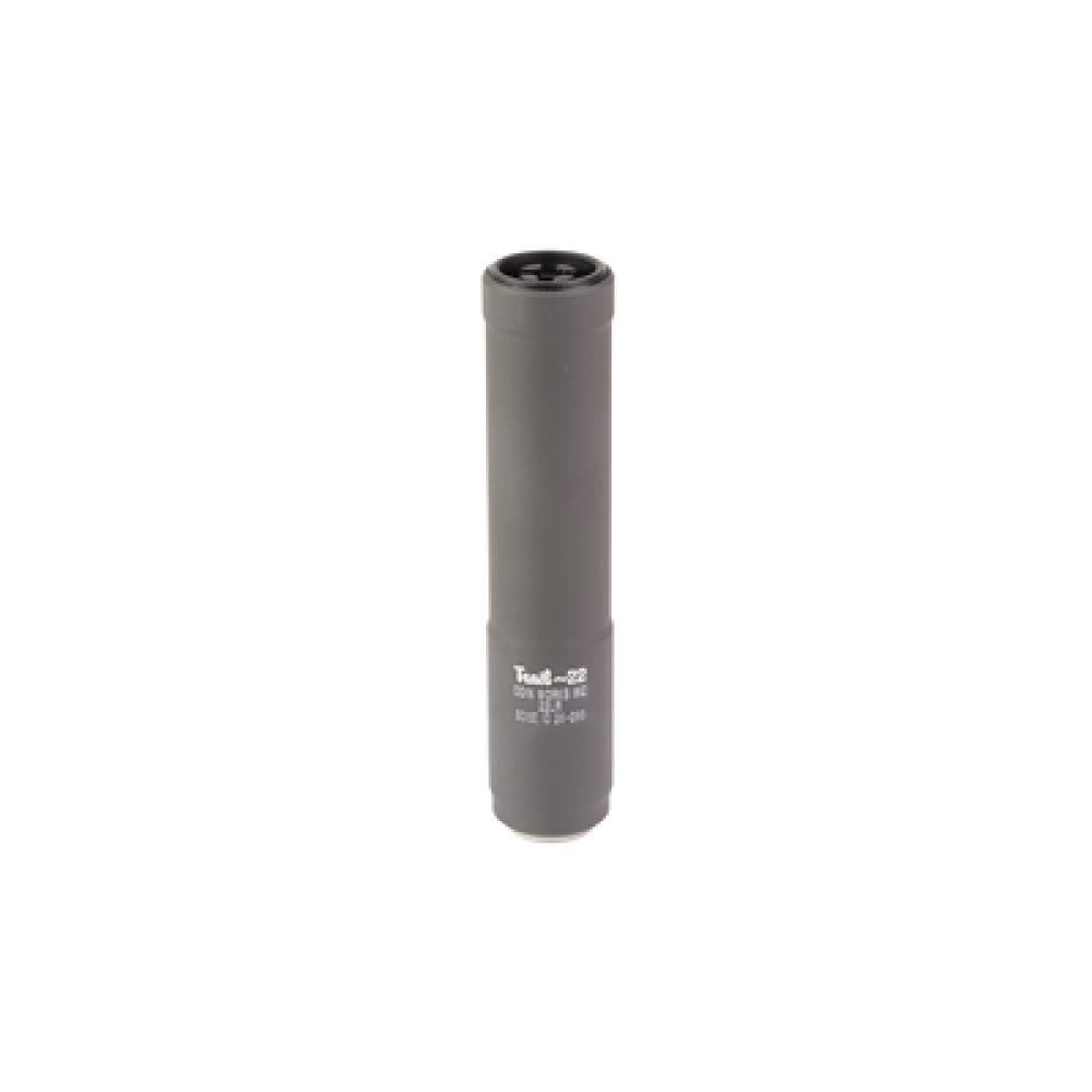 Odin Works, Trail 22, Suppressor, 22LR, 7075 Aluminum Construction, Matte Finish, Black, 1/2X28 Direct Thread, 3.7oz Weight