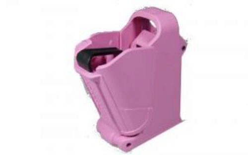 Maglula UP60P UpLULA Loader & Unloader Double & Single Stack Style made of Polymer with Pink Finish for 9mm Luger, 45 ACP Pistols