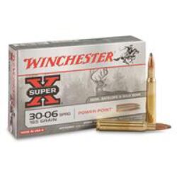 Winchester Ammo X30065 Power-Point  30-06 Springfield 165 gr Power-Point (PP) 20 Per Box/ 10 Cs