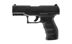 Walther Arms 2807077 PPQ M2 45 ACP 10+1 4.25 Barrel, Black Finish Picatinny Rail Frame, Serrated Matte Black Tenifer Steel Slide, Finger Grooved Interchangeable Backstrap Grip