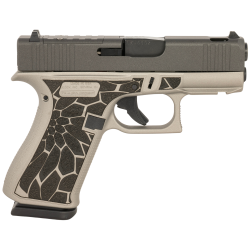 Glock 43X MOS Black/Silver Cerakote