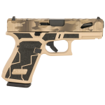 Glock 19 Gen 5 Black/Tan Cerakote