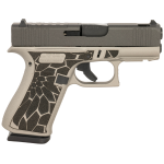 Glock 43X MOS Black/Silver Cerakote