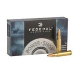 Federal 308A Power-Shok  308 Win 150 gr Jacketed Soft Point (JSP) 20 Per Box/ 10 Cs